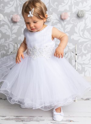 Une robe cérémonie mariage baptême pour petite fille