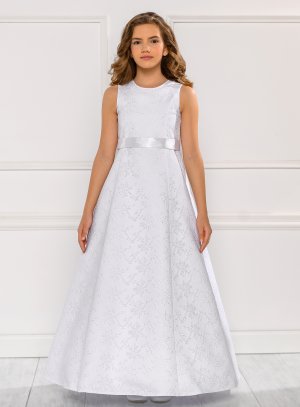 robe fille 2 - 16 ans blanc